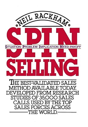 SPIN Selling Book by Neil Rackham