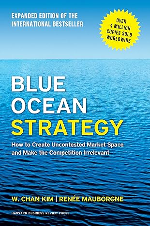 The Blue Ocean Strategy Book by W. Chan Kim and Renee Mauborgne