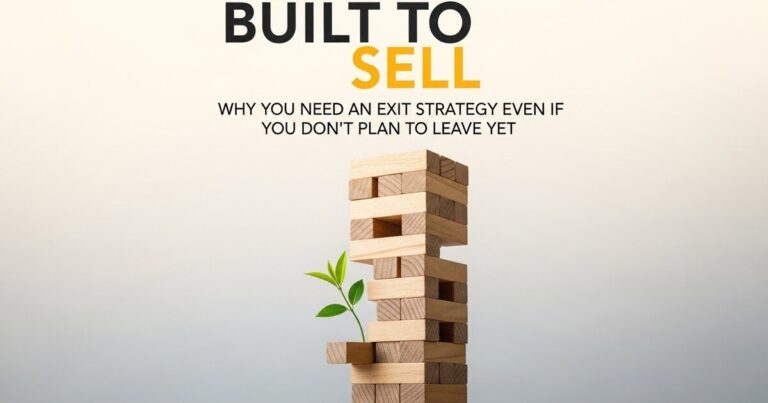 Built to Sell: Why You Need an Exit Strategy Even If You Don't Plan to Leave Yet.