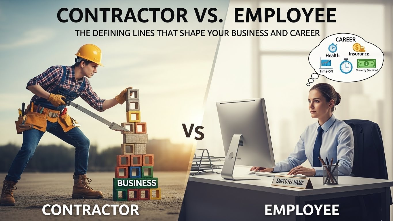 Contractor vs. Employee: The Defining Lines That Shape Your Business and Career