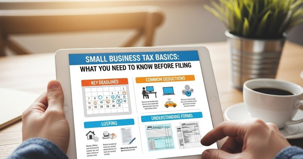 Small Business Tax Basics: What You Need to Know Before Filing