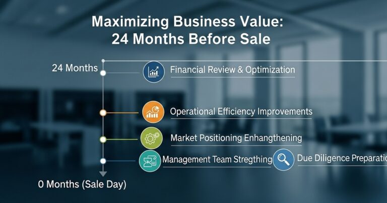 Maximizing Business Value: 24 Months Before Sale
