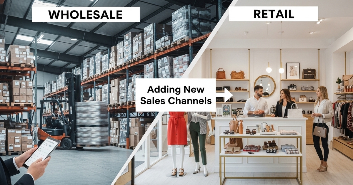 Wholesale vs. Retail: Adding New Sales Channels