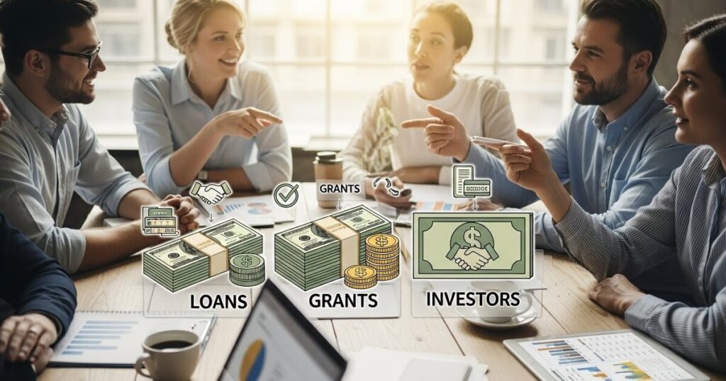 Funding Options for Small Businesses: Loans, Grants, and Investors
