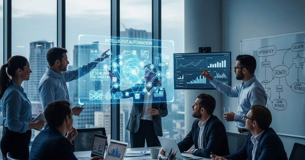 Scaling the Unseen: The Art of Intelligent Automation for the Lean Business