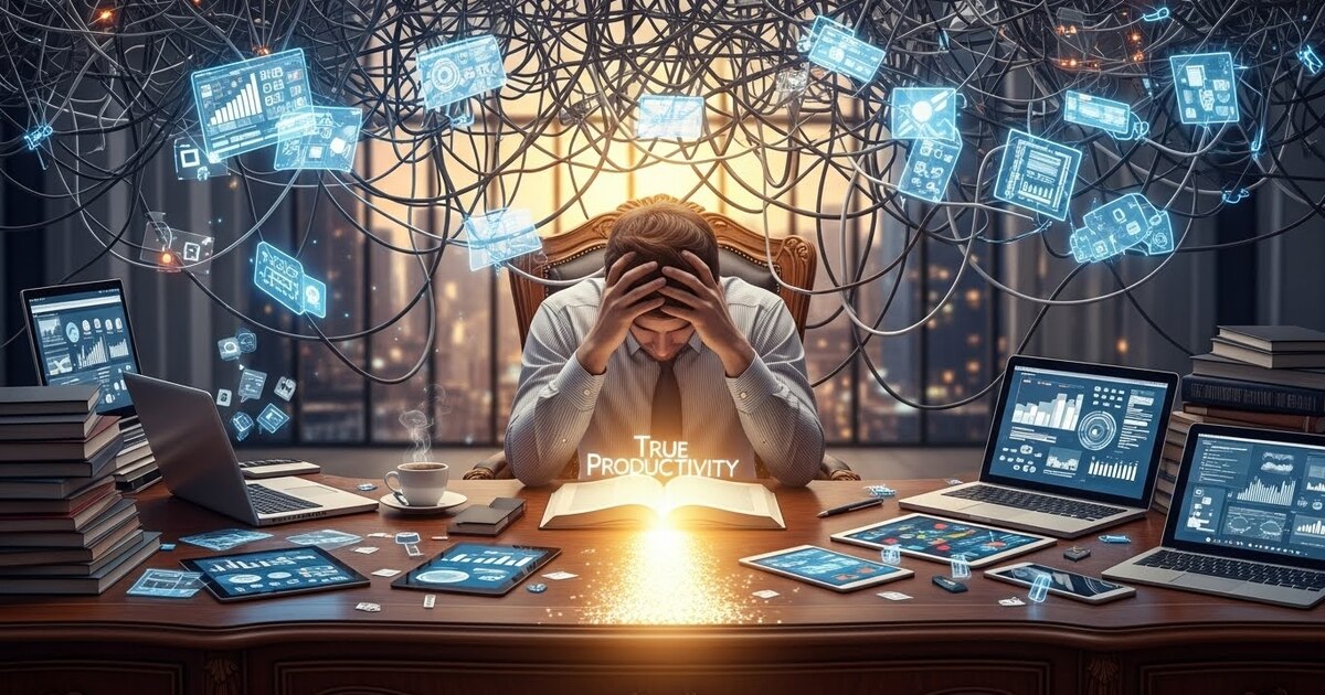 The Great Unraveling: Untangling Busyness to Discover True Productivity
